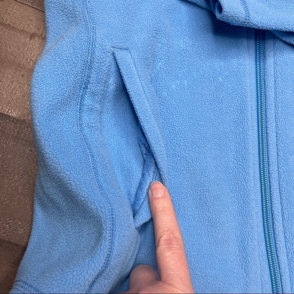 Patagonia Blue Full Zip Fleece Jacket size Small - Picture 5 of 9